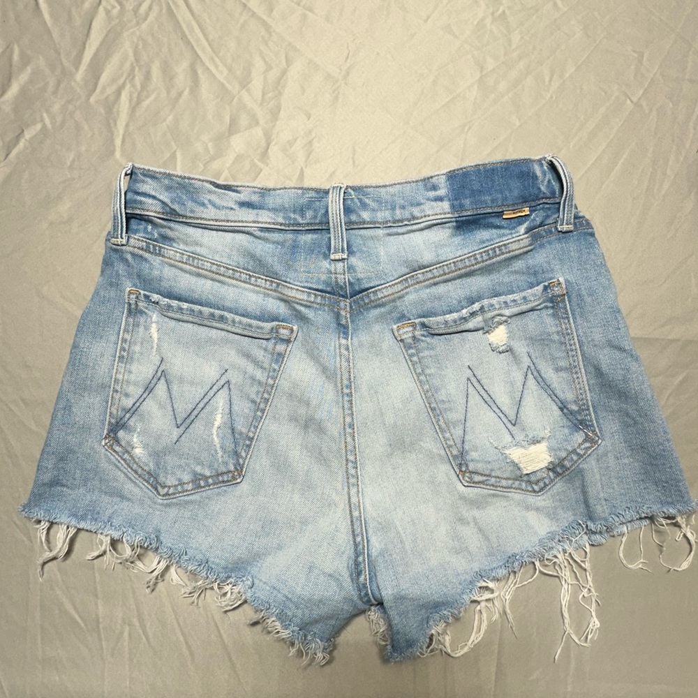 MOTHER Light Wash shorts